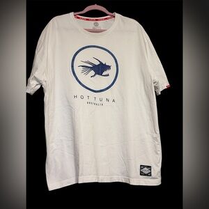 White Hot Tuna Australia Graphic T-Shirt for Men Size 2 XL